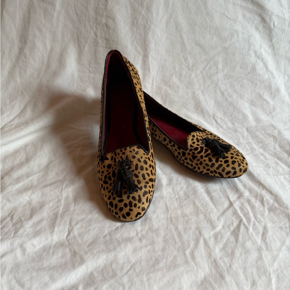 Tommy Hilfiger Brown and Black Flats